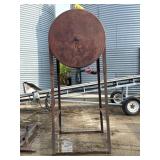Fuel Tank on Stilt Frame