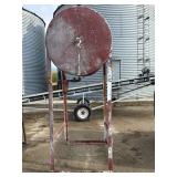 Fuel Tank on Stilt Frame