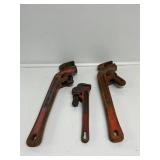 Adjustable Pipe Wrenches (3)