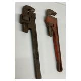 Adjustable Pipe Wrenches (2)
