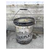 Lubriplate Bucket From Fiske Brothers Refining Co.