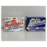 1988 Fleer Baseball Cards and Topps Baseball Cards
