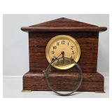 Seth Thomas Adamantine Rosewood Mantle Clock