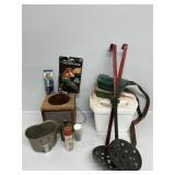Metal Ice Fishing Skimmers, Ice Auger Sharpener