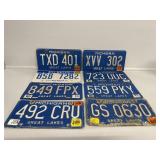 Michigan Great Lakes License Plates (8)
