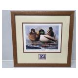 Signed Mark Anderson "On The Ice" Print from 2