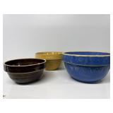Vintage American Clay Bowls