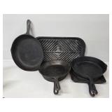 Cast Iron Pans(5), Cast Iron Griddle