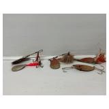 Fishing Lures with Spinner Baits