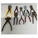 Hog Ring Pliers, Wire Cutters, Needle Nose Pliers