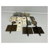 Doorknob Backplate, Hinges