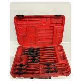 Retaining Ring Plier Set (12) In A Case.