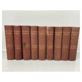 Charles Dickens Set of Books Copyright 1890ï¿½s