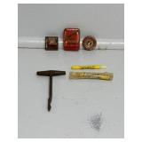 John Deere Pocket Toothpick, Hand Drill Hole