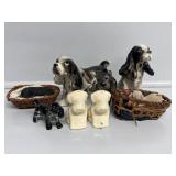 Dog Salt & Pepper Shaker, Dog Figurine (6)