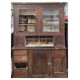Antique Wooden Display Cabinet