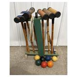 Croquet 6 Balls and 6 Mallets