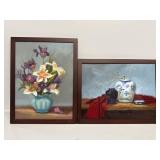 Floral Painting on Canvas (2)