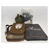 Range Gear Pouch, Safety Harness, Military Canteen