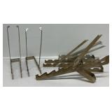 Metal Folding Luggage Or Accessory Racks (6)