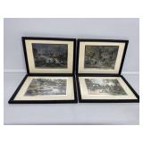 Color Foil Etching (4) By: Lionel Barrymore