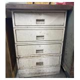 Metal 4 Drawer Cabinet