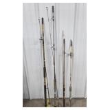 4 Expandable Fishing Poles