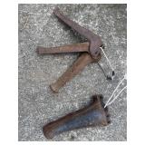 Miter Clamp, Cast Iron Stove Legs or Feet