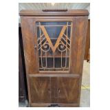 Art Deco Style Wooden China Display Cabinet