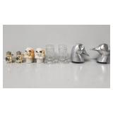 Salt and Pepper Shakers: Duck Heads, Puppies,