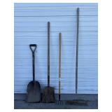 Rake(2) Shovel (2)