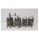 Made in Italy Pepper Grinder, Salt Shaker, F