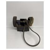 Belt Driven Bench Grinder w/ Buffer Attachment