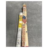 American Flag & Pole, 4 Mil Cover Plastic
