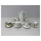 Porcelana Brazil Demitasee Tea Set,