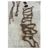 Tire Chains, Tow Chain W/Hook & End Ring