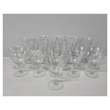 Iridescent Sherbet Glasses(10), Glass Water