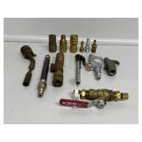 Pneumatic Air Hose Fittings, Brass Ball Valve