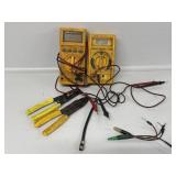 Wire Cutters(2) Digital Multimeters