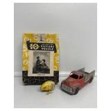 Hubley Kiddie Toy, Tin Litho Chicken