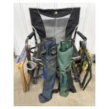 GCI Outdoor Freestyle Rocker and Folding Chairs(2)