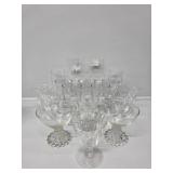 Bubble Foot Sorbet Glasses(3), Small Champagne
