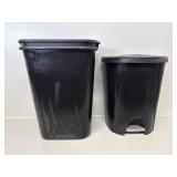 Lidded Trash Can, Non Lidded Trash Cans(2)
