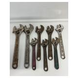 Crescent Wrenches Standard  & Metric