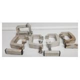 Aluminum Truck Cap Mounting Clamps (5)