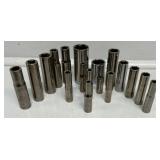 Deep Sockets Varying Sizes SAE & Metric