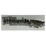 Chrome Sockets & Craftsman Ratchet Standard