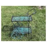 Metal Beverage Cart