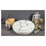 Pyrex Glass Removable Handle, Lantern Battery Opt