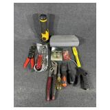 Extra long screwdrivers, drill bits, assorted